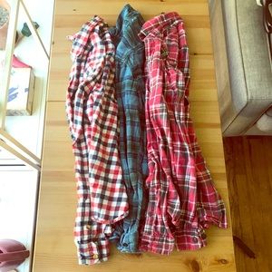 3 Flannels for the Price of One!